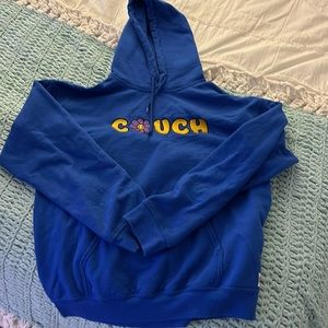 Couch flower hoodie